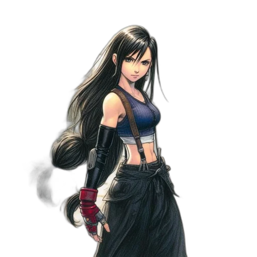 dress, concept art, fantasy art, comic book art transparent PNG cut-out