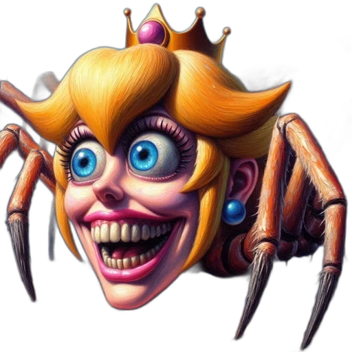 creature, crown, mask, face transparent PNG cut-out