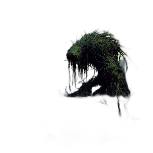 creature, dragon, hair, animal transparent PNG cut-out