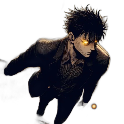 comic book art, concept art, anime, cartoon transparent PNG cut-out
