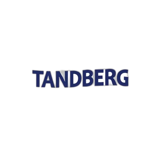 white, background, word, tandberg transparent PNG cut-out