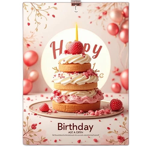 food, birthday, flyer, template transparent PNG cut-out