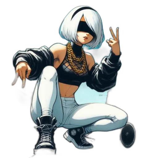 jacket, robot, staff, mask transparent PNG cut-out