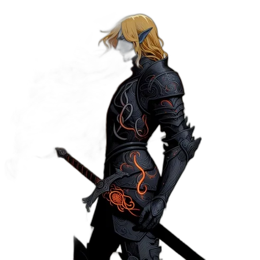 sword, staff, jacket, weapon transparent PNG cut-out