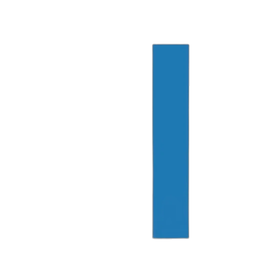 staff, robot, pixel art, blue transparent PNG cut-out