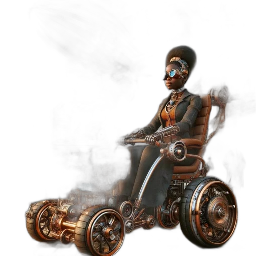 robot, car, weapon, staff transparent PNG cut-out