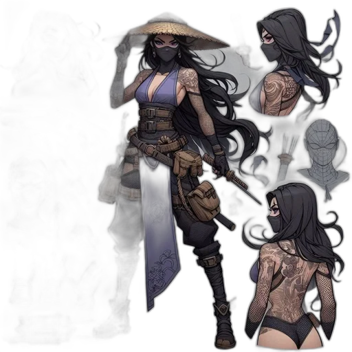 mask, concept art, fantasy art, comic book art transparent PNG cut-out