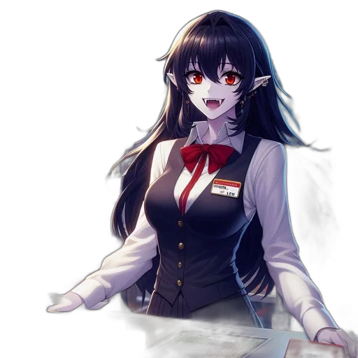 staff, face, robot, creature transparent PNG cut-out