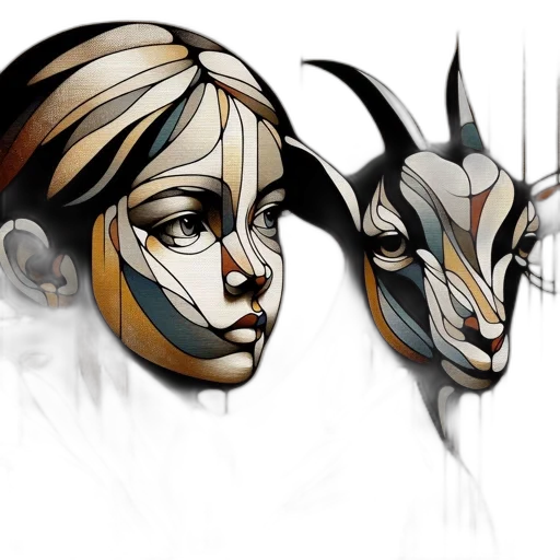 mask, face, concept art, fantasy art transparent PNG cut-out