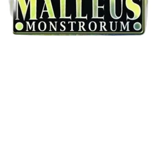 cover, malleus, monstrorum, creatures transparent PNG cut-out