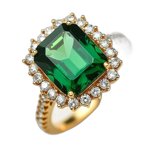 jewelry, crown, green, yellow transparent PNG cut-out