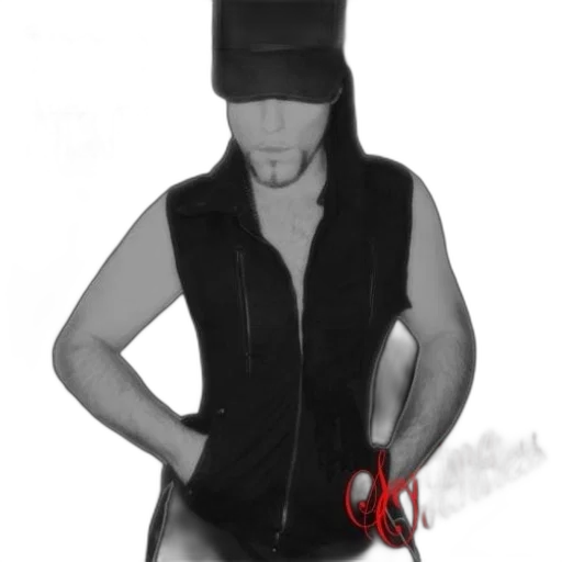 hat, staff, jacket, weapon transparent PNG cut-out