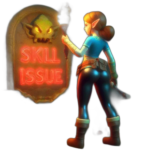staff, concept art, pixel art, 3d render transparent PNG cut-out