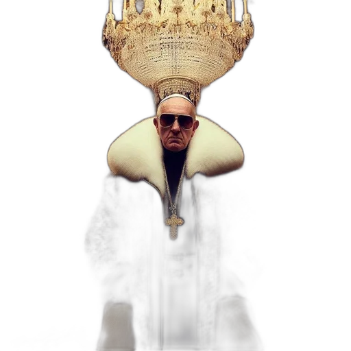 crown, staff, mask, hat transparent PNG cut-out