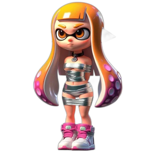 dress, hair, animal, weapon transparent PNG cut-out