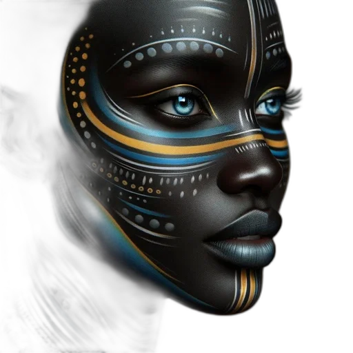 mask, face, jewelry, robot transparent PNG cut-out