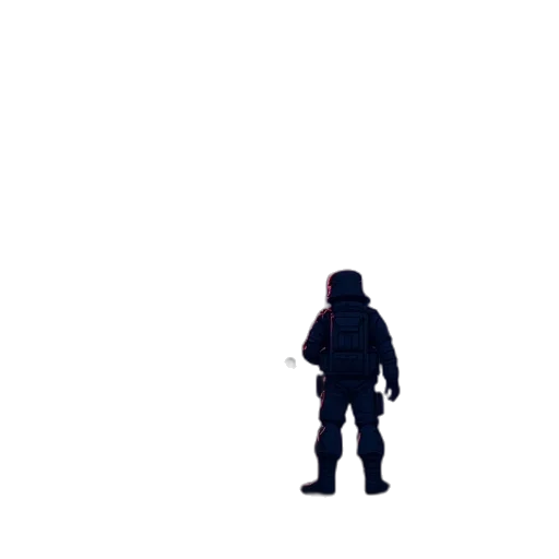 robot, weapon, creature, jacket transparent PNG cut-out
