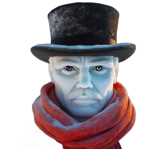 mask, hat, face, robot transparent PNG cut-out