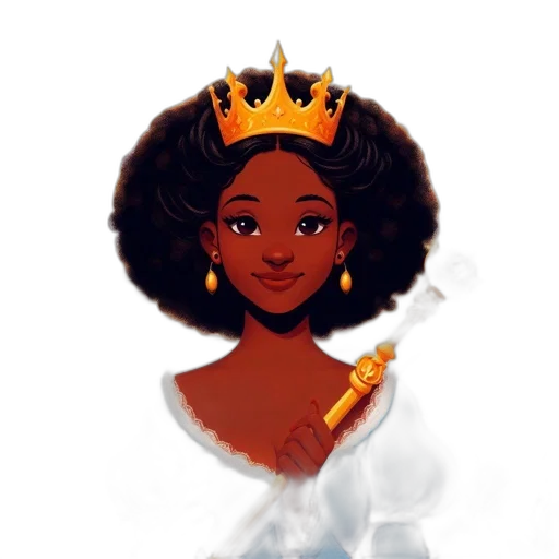 crown, jewelry, staff, concept art transparent PNG cut-out