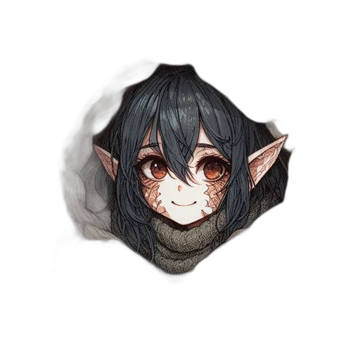 mask, face, dragon, creature transparent PNG cut-out