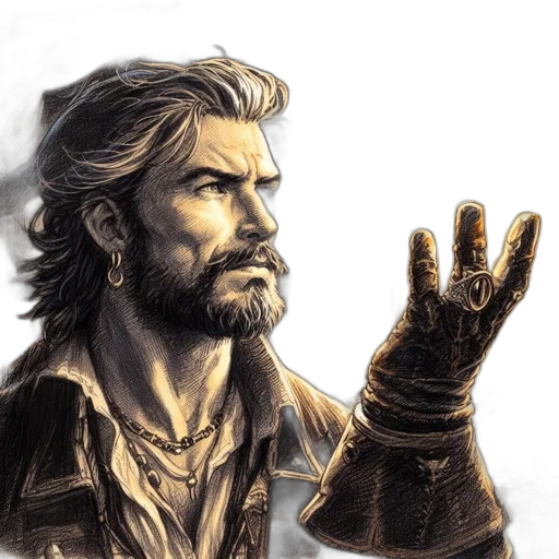 comic book art, concept art, fantasy art, photorealistic transparent PNG cut-out