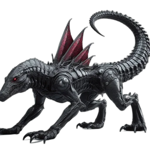 dragon, creature, animal, concept art transparent PNG cut-out