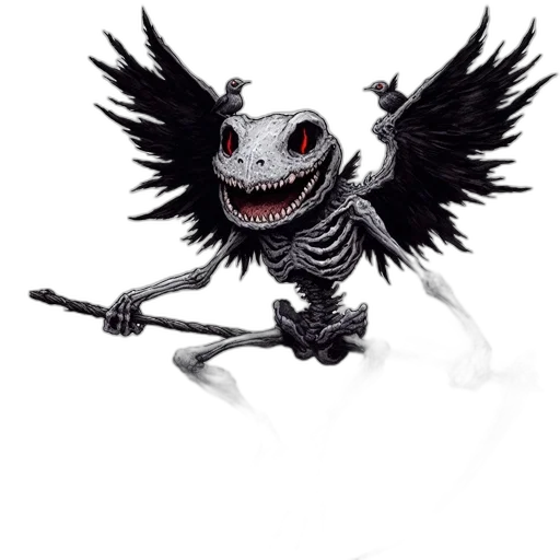 creature, dragon, animal, robot transparent PNG cut-out
