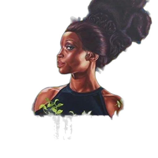 crown, face, dress, hair transparent PNG cut-out