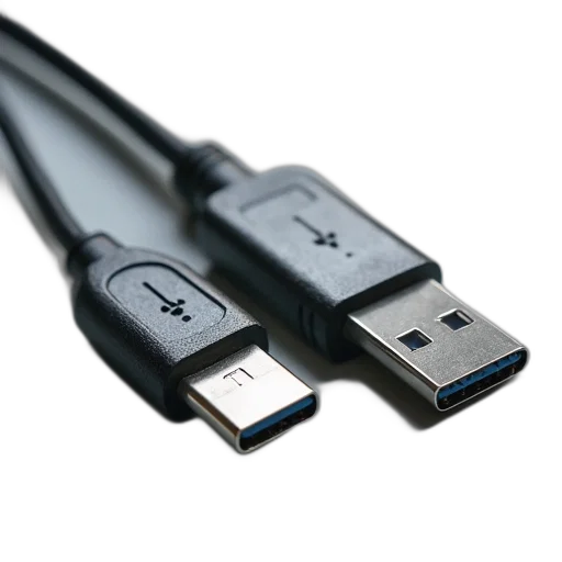 weapon, 3d render, usb, cable transparent PNG cut-out