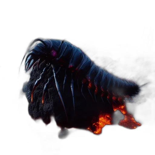 creature, hair, animal, dragon transparent PNG cut-out