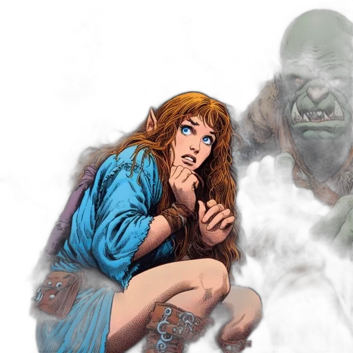 creature, comic book art, concept art, fantasy art transparent PNG cut-out