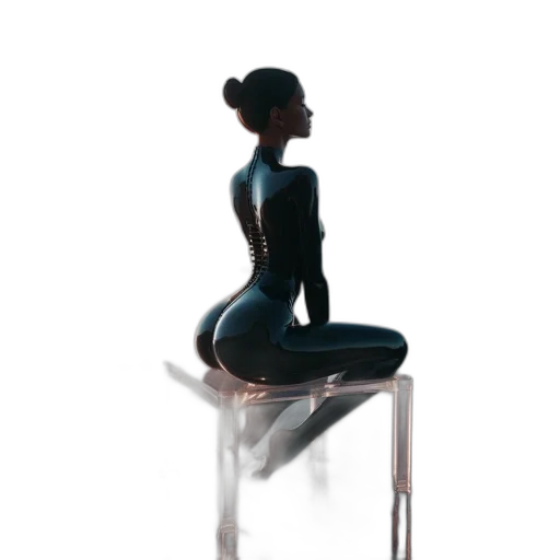 furniture, robot, dress, staff transparent PNG cut-out