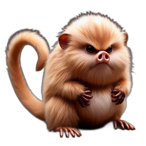 animal, creature, staff, concept art transparent PNG cut-out
