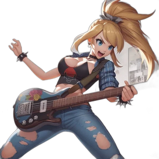 weapon, jacket, anime, cartoon transparent PNG cut-out