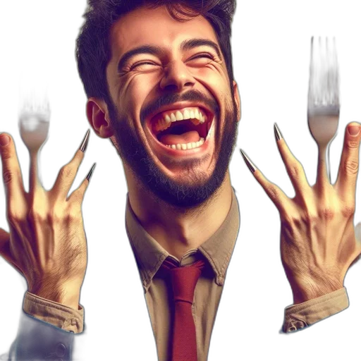 food, face, jacket, robot transparent PNG cut-out