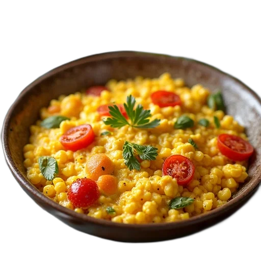 food, scrambled, vegetable, breakfast transparent PNG cut-out