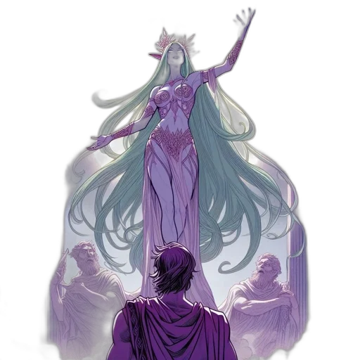crown, dress, concept art, fantasy art transparent PNG cut-out