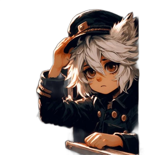 staff, hat, mask, weapon transparent PNG cut-out