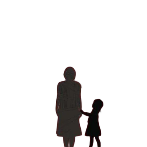 dress, umbrella, staff, robot transparent PNG cut-out