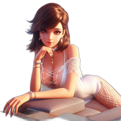 dress, jewelry, robot, face transparent PNG cut-out