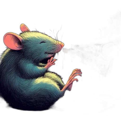 animal, concept art, watercolor, fantasy art transparent PNG cut-out