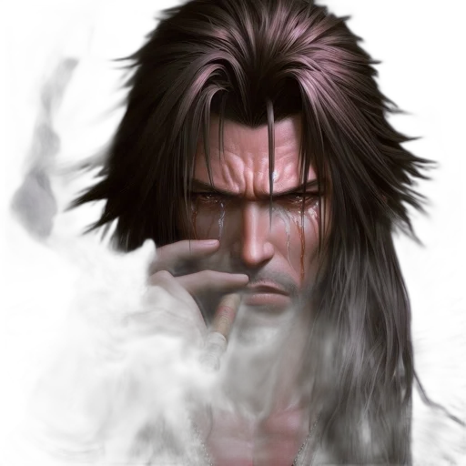 face, hair, mask, fantasy art transparent PNG cut-out