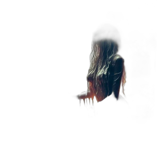 hair, mask, creature, face transparent PNG cut-out
