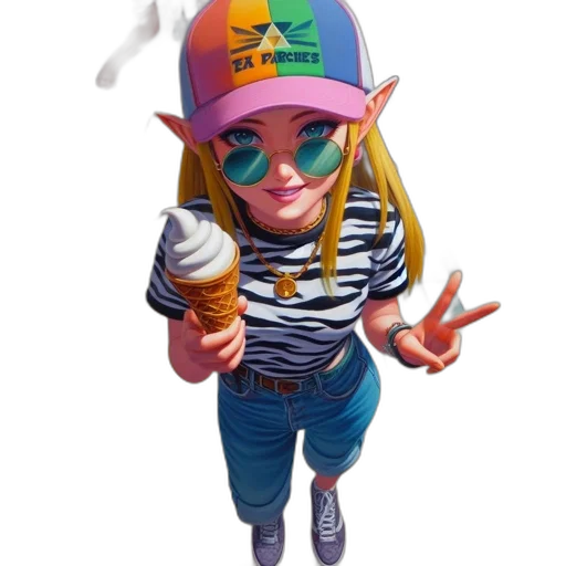 hat, staff, face, jacket transparent PNG cut-out