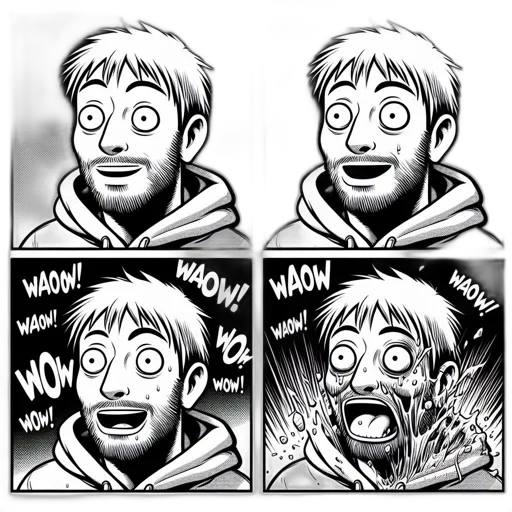 mask, face, creature, comic book art transparent PNG cut-out