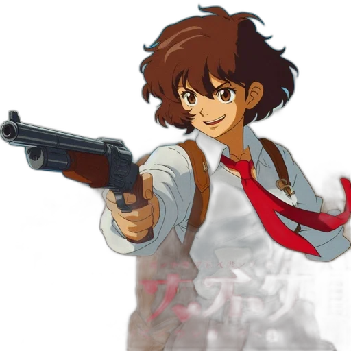 weapon, staff, anime, cartoon transparent PNG cut-out