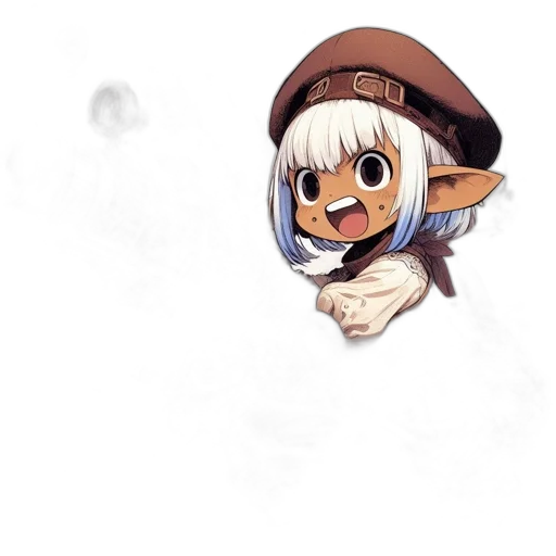 hat, staff, dragon, creature transparent PNG cut-out