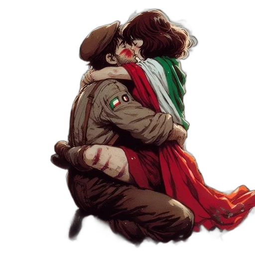 jacket, concept art, comic book art, soldier transparent PNG cut-out