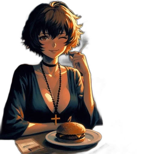 food, jewelry, dress, face transparent PNG cut-out
