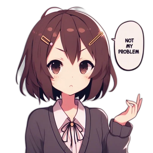 robot, staff, weapon, hair transparent PNG cut-out